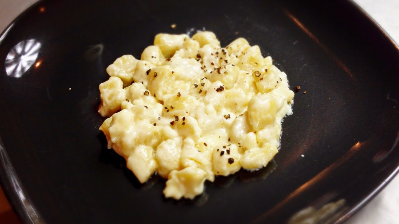 Cooking time with Giugizu: Gnocchi with Castelmagno cheese!