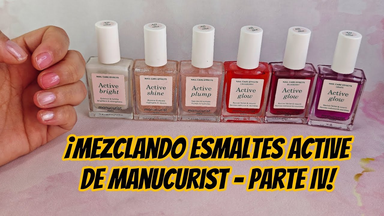 Mezclas que puedes hacer con tus esmaltes Active! Feat  @ManucuristParis  || Parte 4 || Lulu B Nails