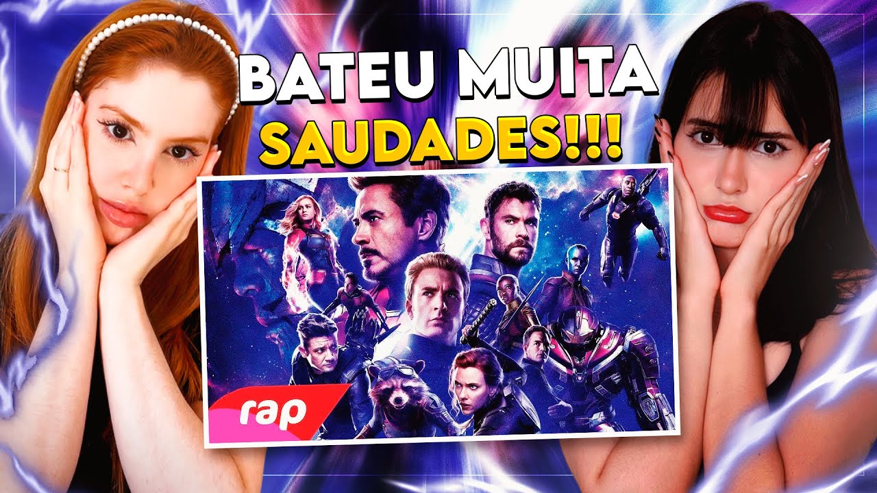 REACT | Rap dos Vingadores: Ultimato - CUSTE O QUE CUSTAR | 7 Minutoz | CR Reacts