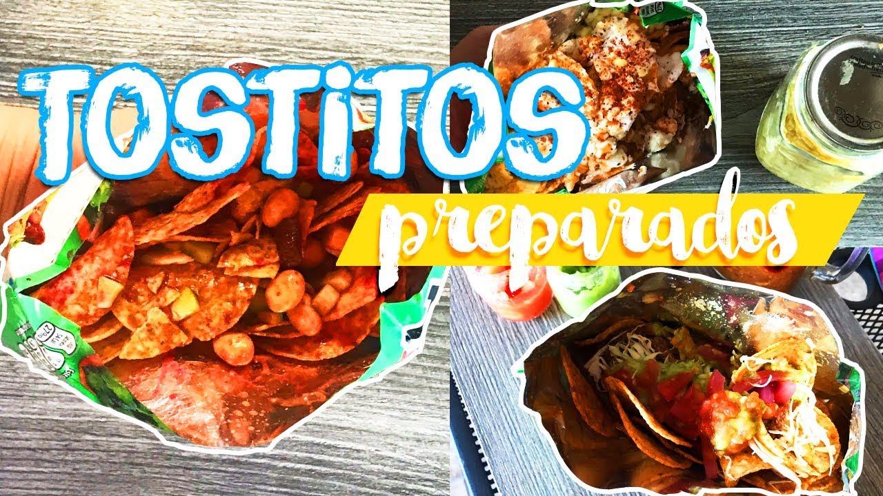 Tostitos preparados de 3 maneras: Tostihuates, Tostielotes y Tosticarne