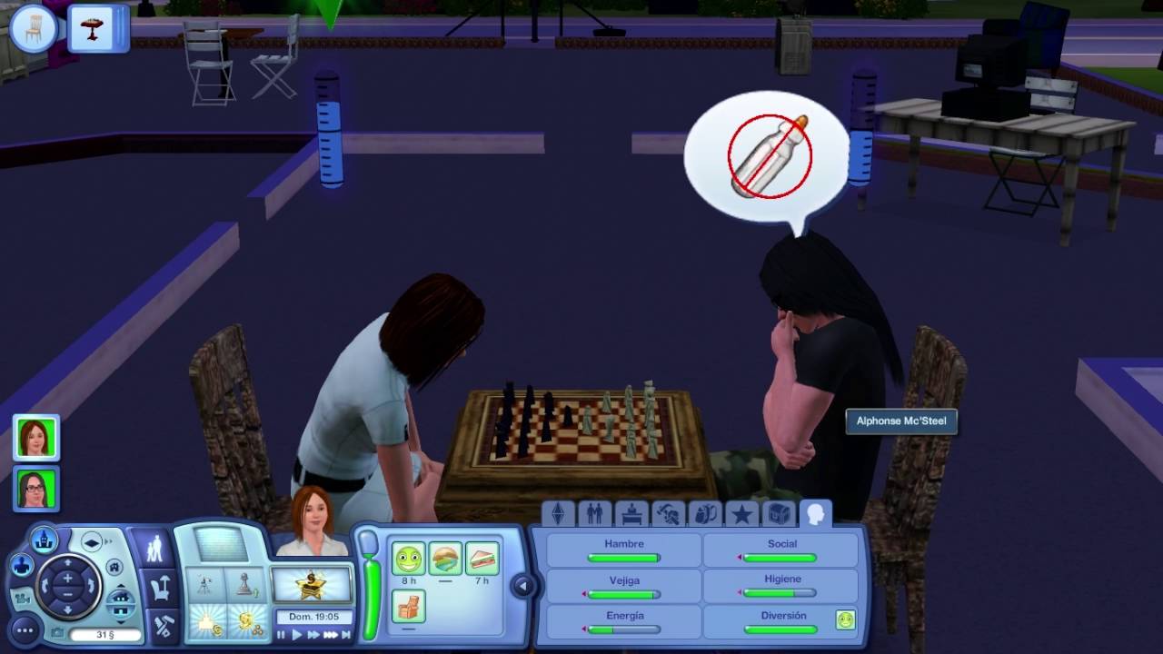 Me gustan las cosas negras - Sims Ep. 7