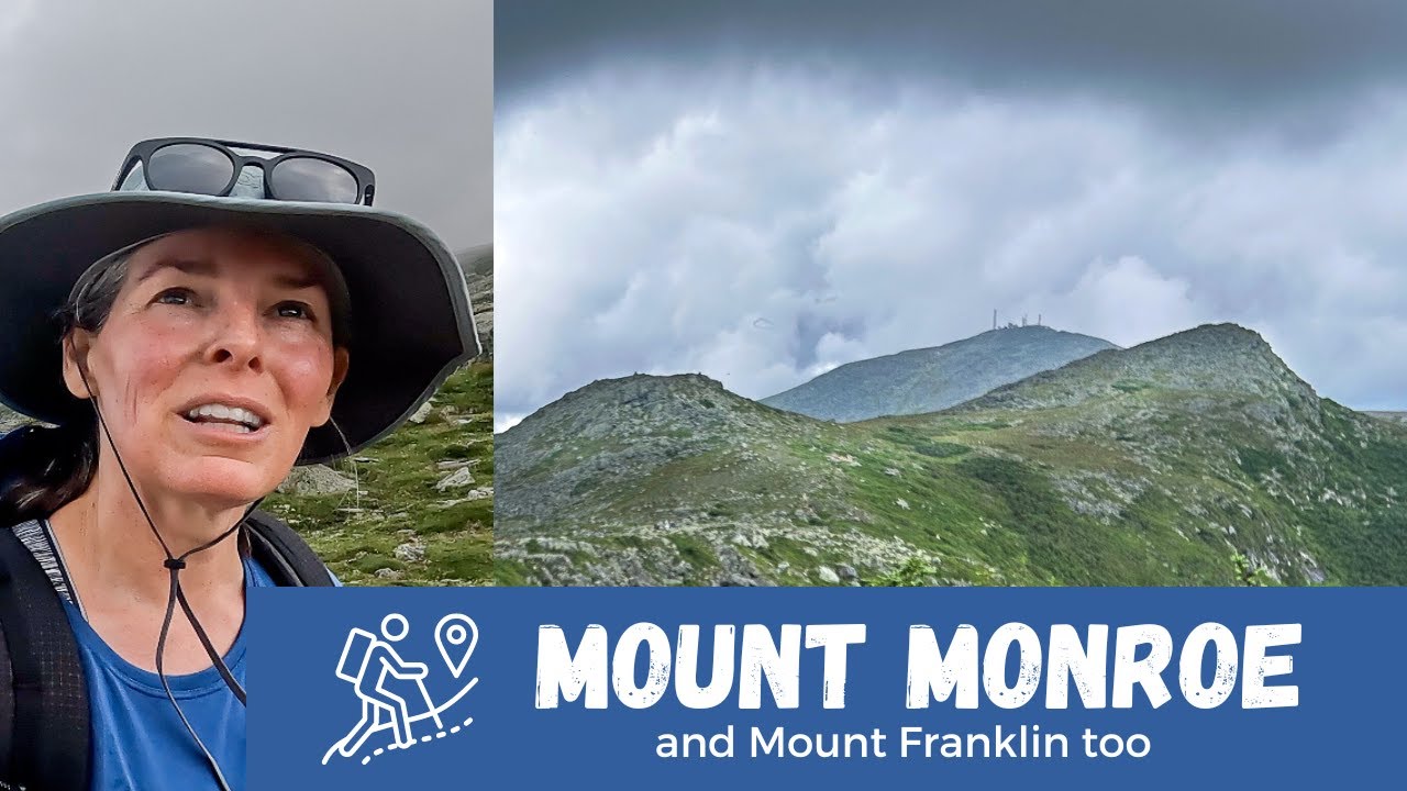 Hiking to Mount Monroe in the White Mountains of NH