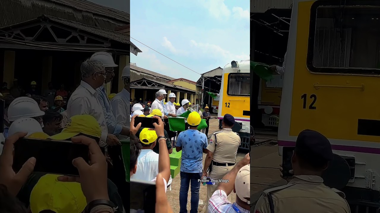 Eastern Railway GM Sir Visit Kanchrapara Railway Workshop 😍❤️ || #kanchrapara #railway #workshop