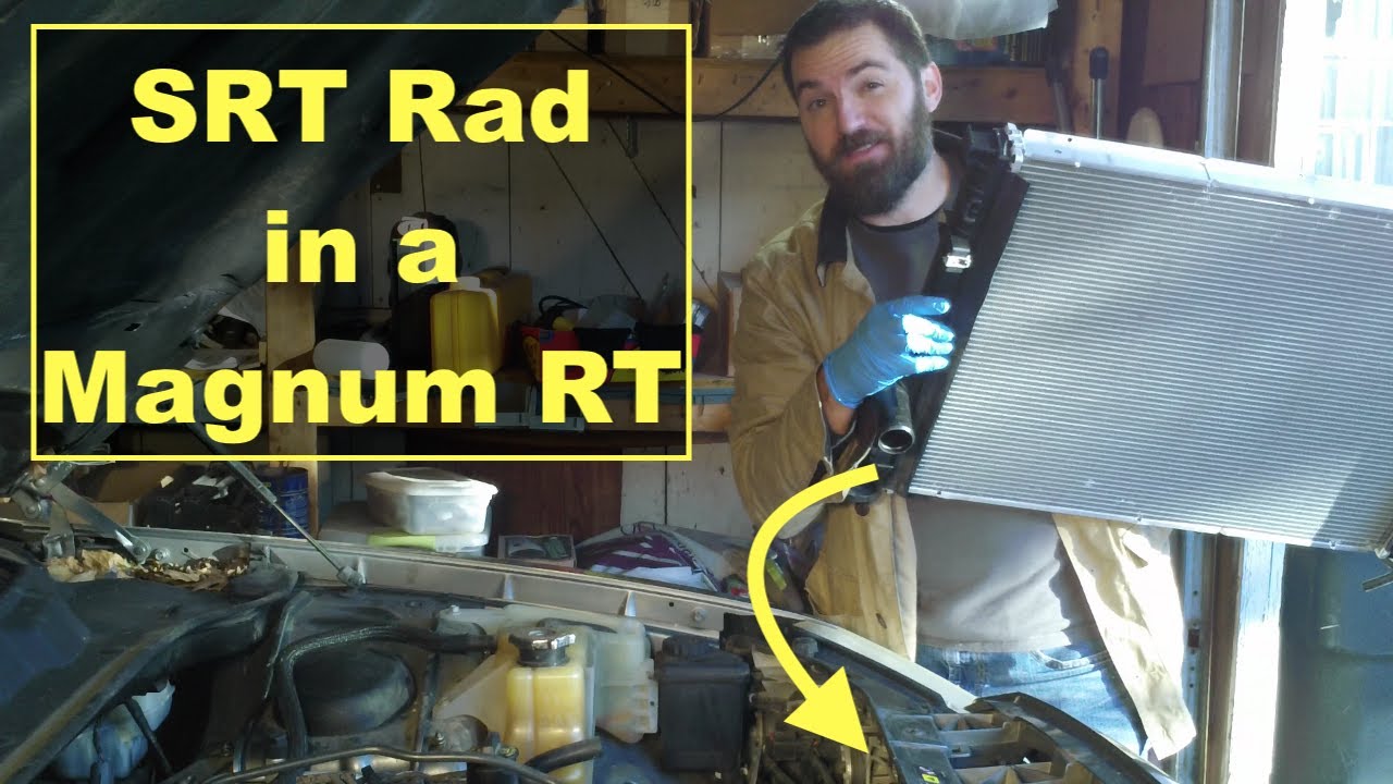Radiator Replacement 2005 Dodge Magnum R/T – I Upgraded to the SRT Rad