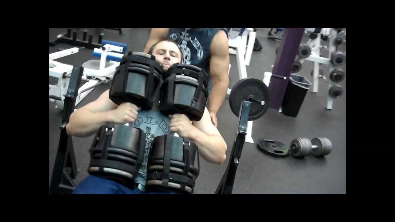 Finally - add up to 100+ lbs to dumbbells using your own weight plates with MASS CAPS!