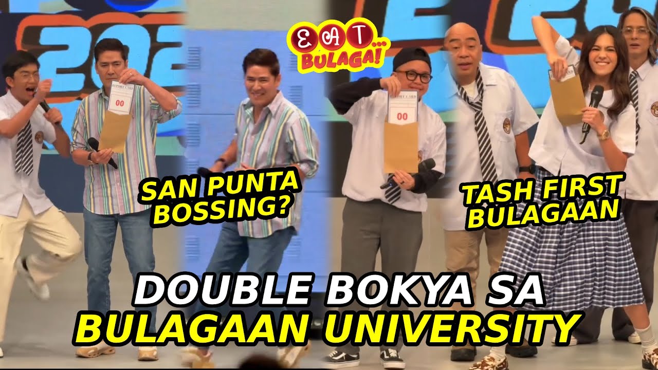 Atasha Muhlach First Bulaagan Sa Eat Bulaga | Bokya Sila Bossing | TVJ TV5 Dabarkads | Ate Chikas
