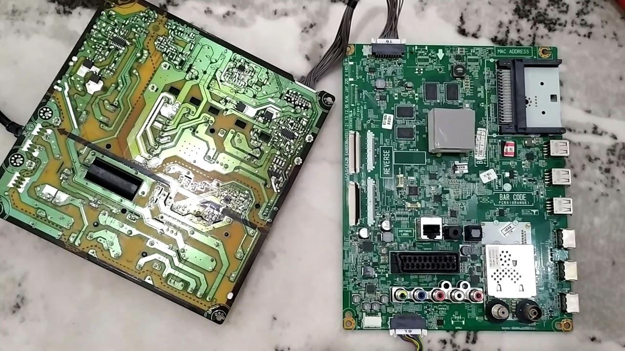 Lg tv ses var görüntü yok / lg tv logoda kalıyor / lg tv besleme hatası / tv tamiri tv black lcd