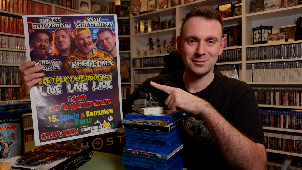 Retrobörse Montabaur eskaliert! Live-Podcast, Pickups & Gewinnspiel