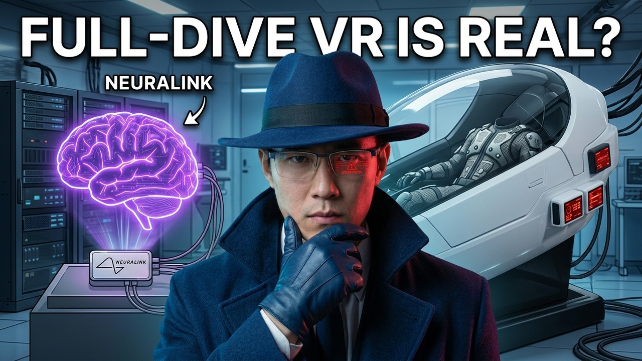 Full-Dive VR is Closer Than We Think | Neuralink, Haptic Suits & More