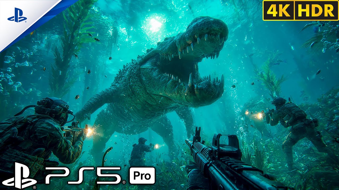 (PS5) Underwater Stealth Mission Gone Deadly | Ultra Realistic Gameplay [4K60FPSHDR] Call of Duty