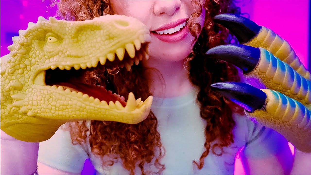 ASMR DINO🦖 | MOUTH SOUNDS WITH DINO🦕