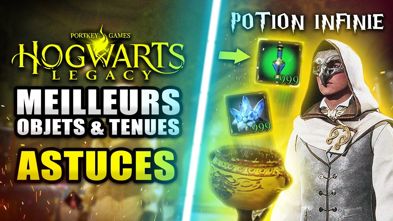 Hogwarts Legacy : Les Meilleurs OBJETS & Tenues L&eacute;gendaires &agrave; D&eacute;bloquer ABSOLUMENT ! (Astuces)