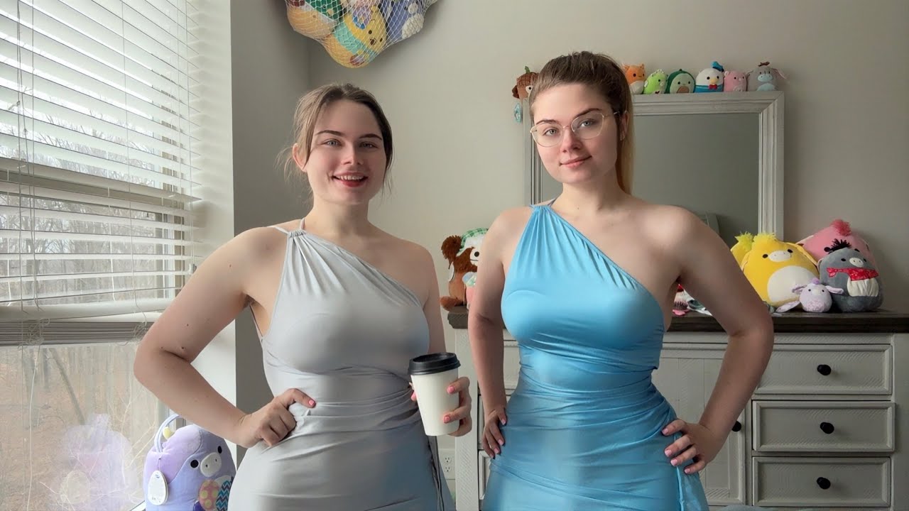 Dress Try On Vlog Twin Edition 