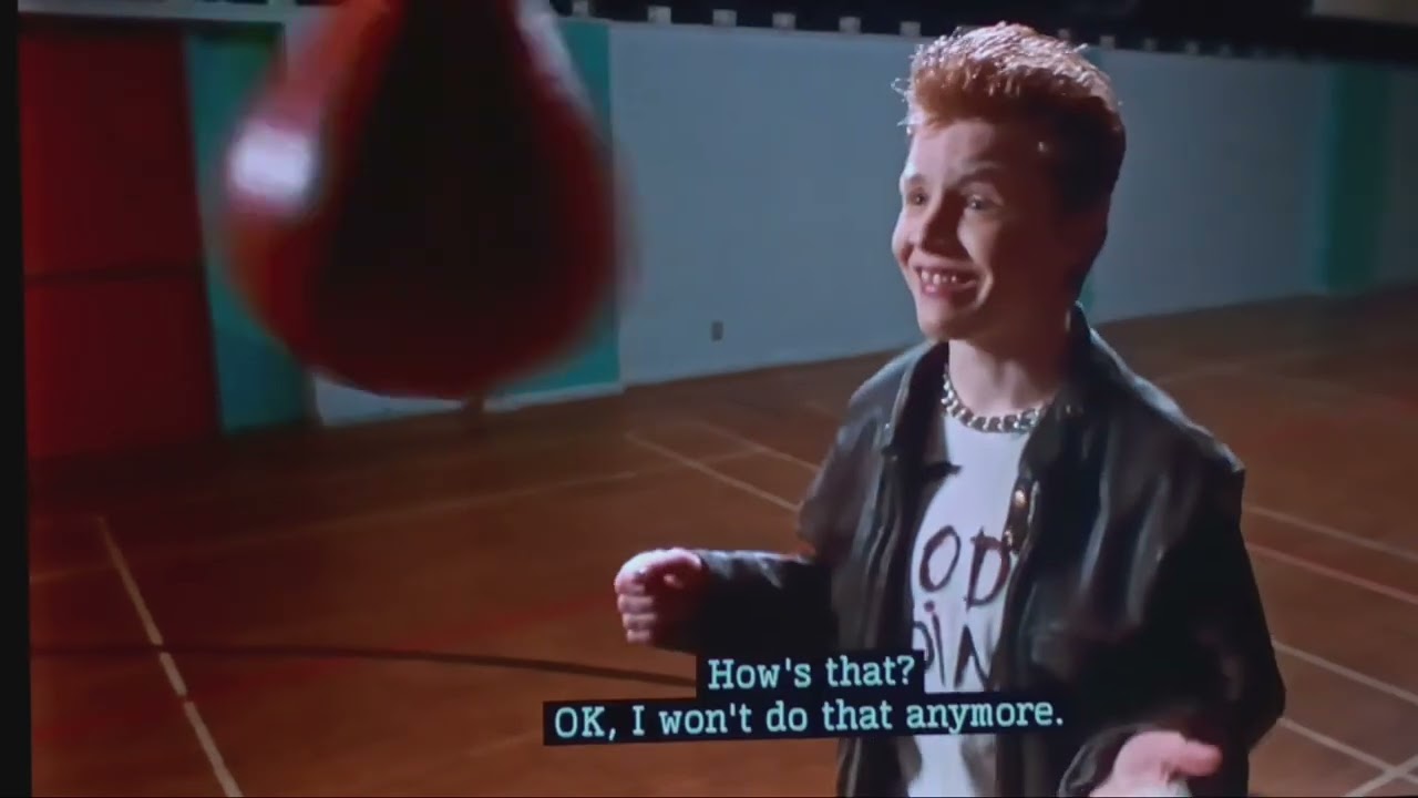 Max Keeble's Big Move (2001) Troy gets scared by McGoogles Scene