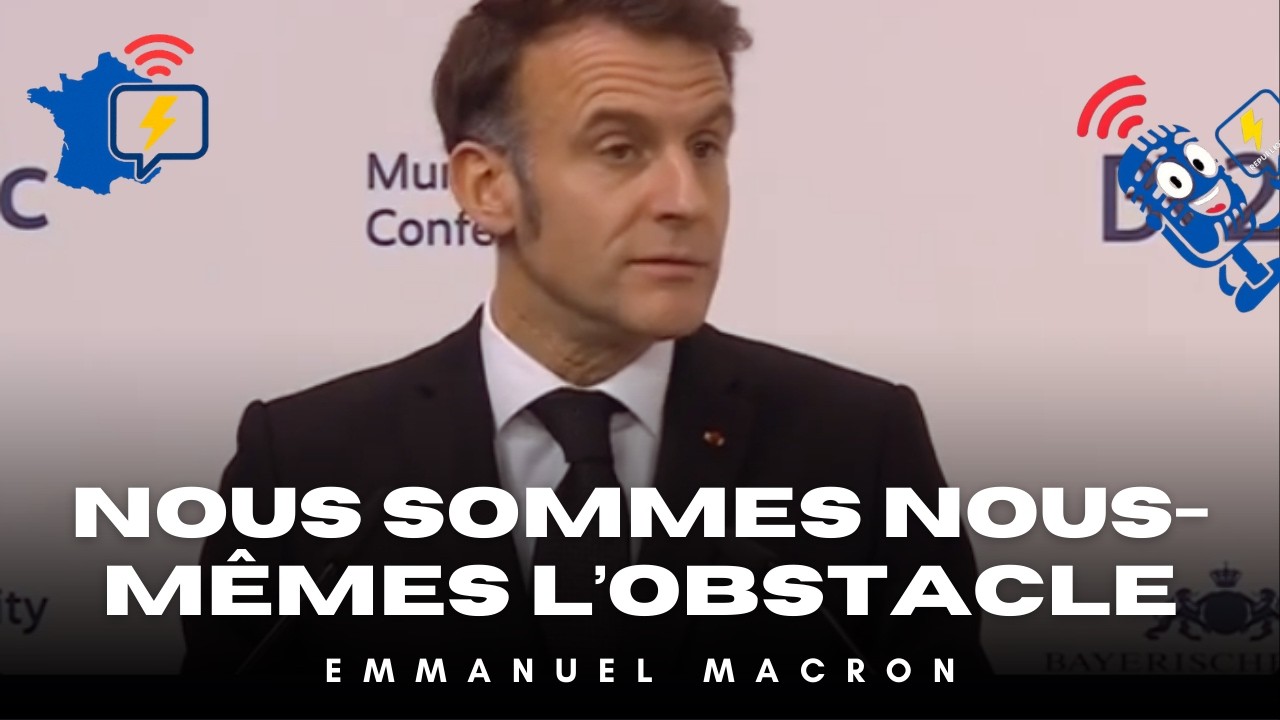 Discours choc : Emmanuel Macron alerte sur un défi existentiel pour l’Europe à Munich