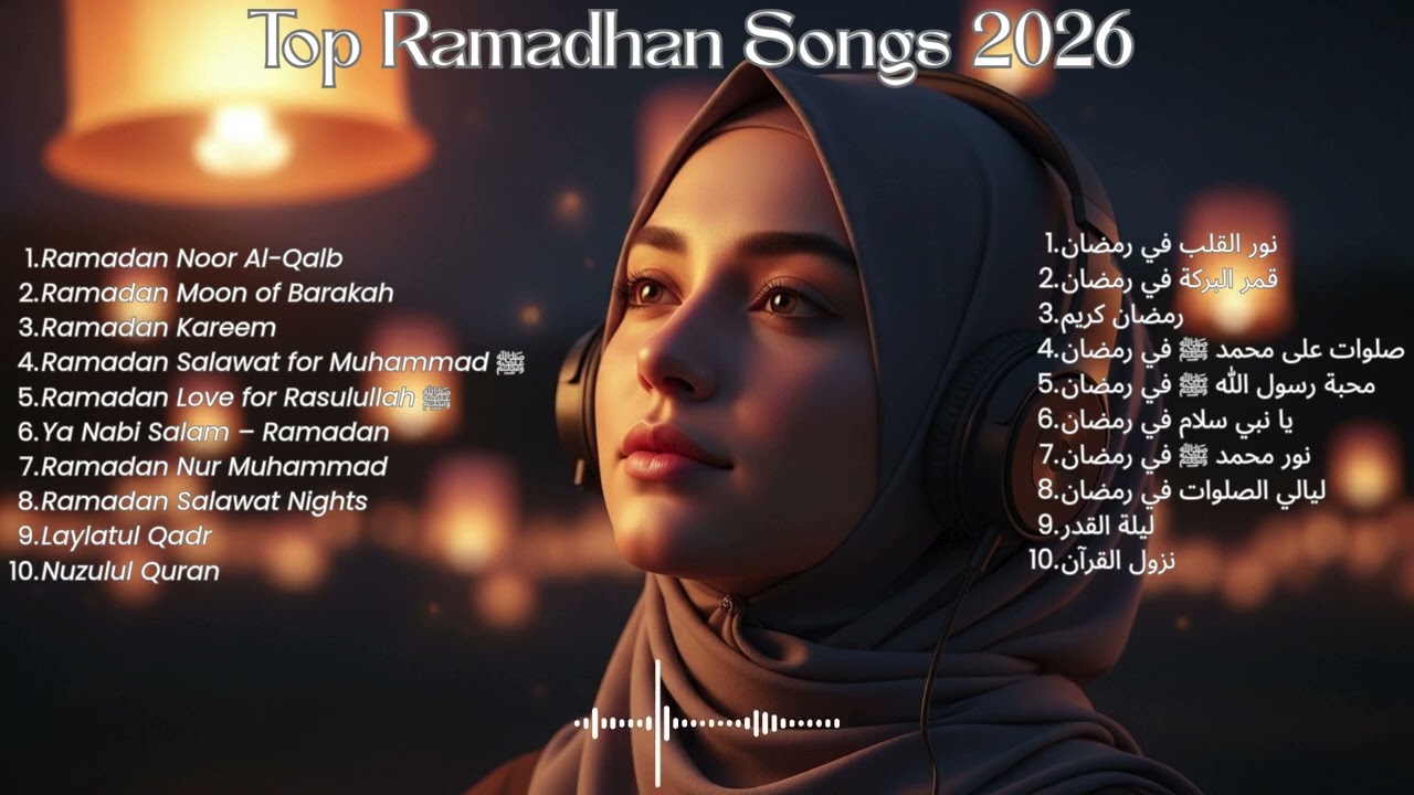 Best Ramadan Nasheed Mix 2026 ✨ Arabic Spiritual Music for Deep Reflection