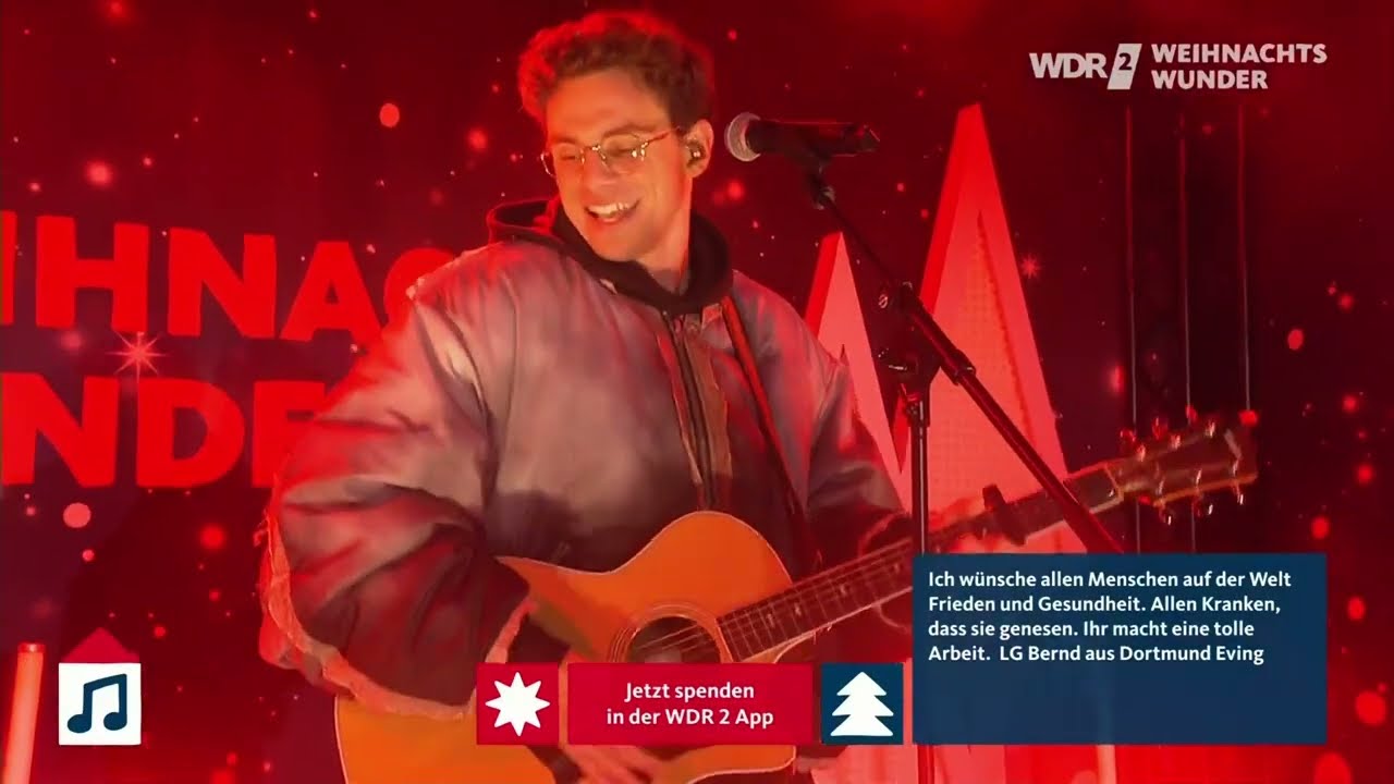 KAMRAD - Live @ WDR2 Weihnachtswunder 2024