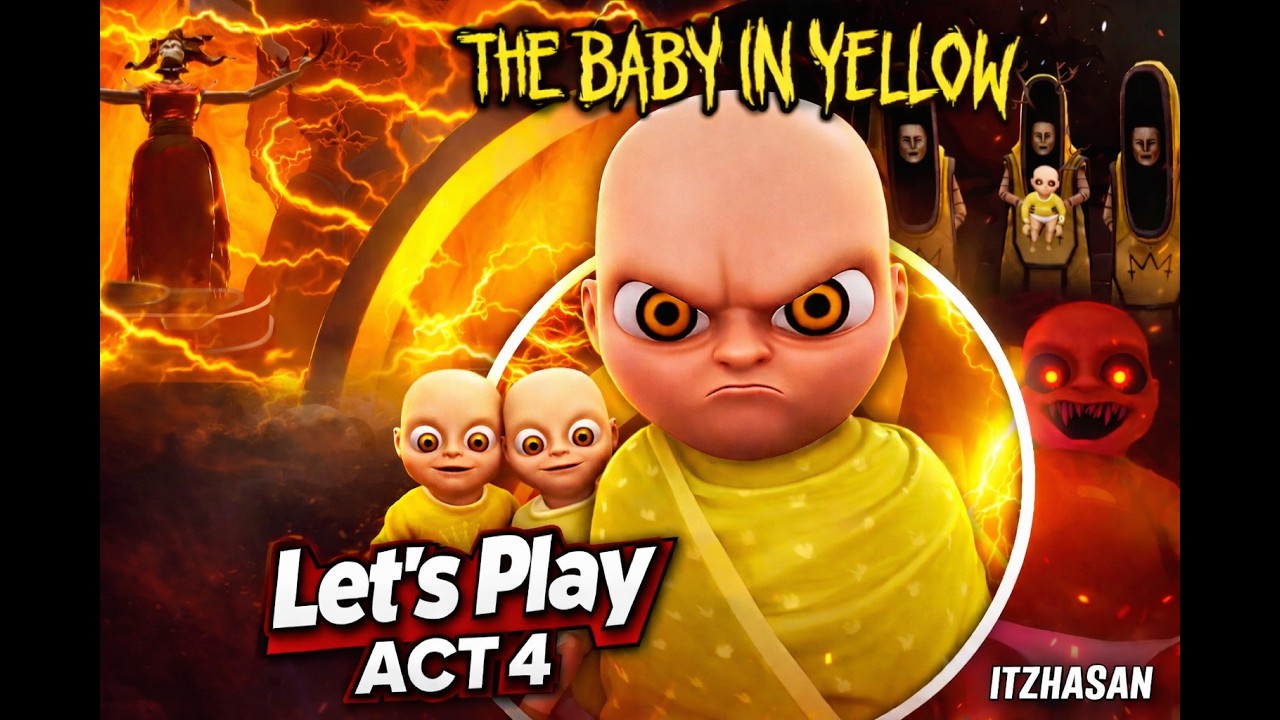 I Survived The Baby In Yellow ACT 4… Barely 😨