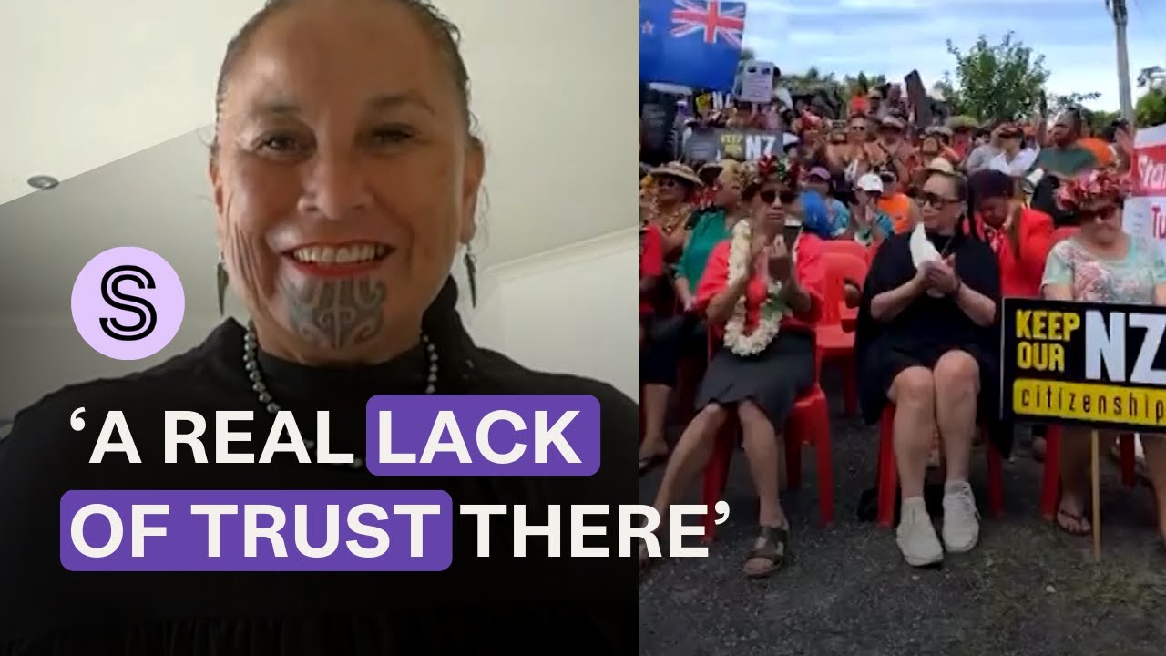 Te Pāti Māori co-leader joins protest against Cook Island PM after China deals | Stuff.co.nz