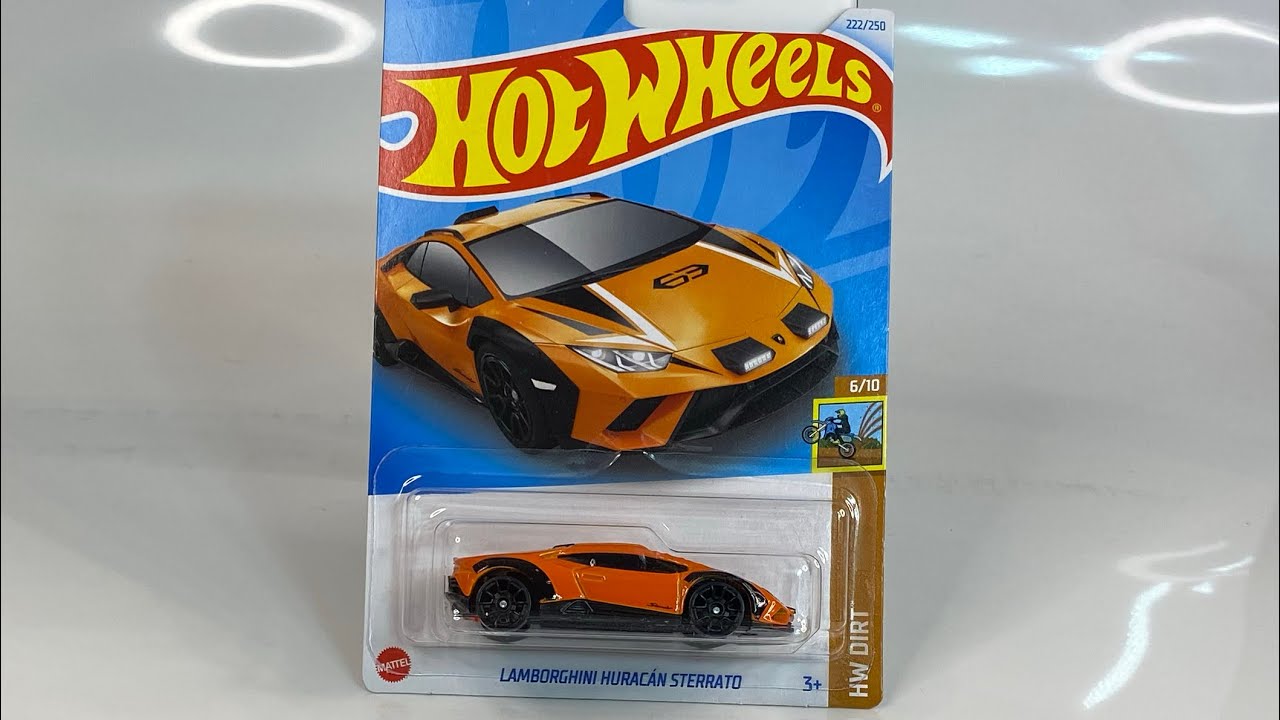 Nuevo LAMBORGHINI HURACÁN STERRATO. #unboxing #diorama #diorama164 #hotwheels #diecast #collectors