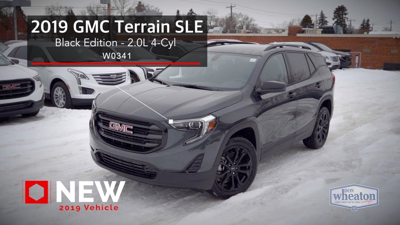2019 GMC Terrain SLE BLACK EDITION - W0341 | Walkaround