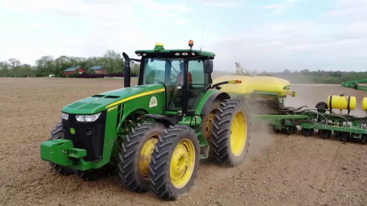 Bow Park Farm Inc. Black Soybean Planting