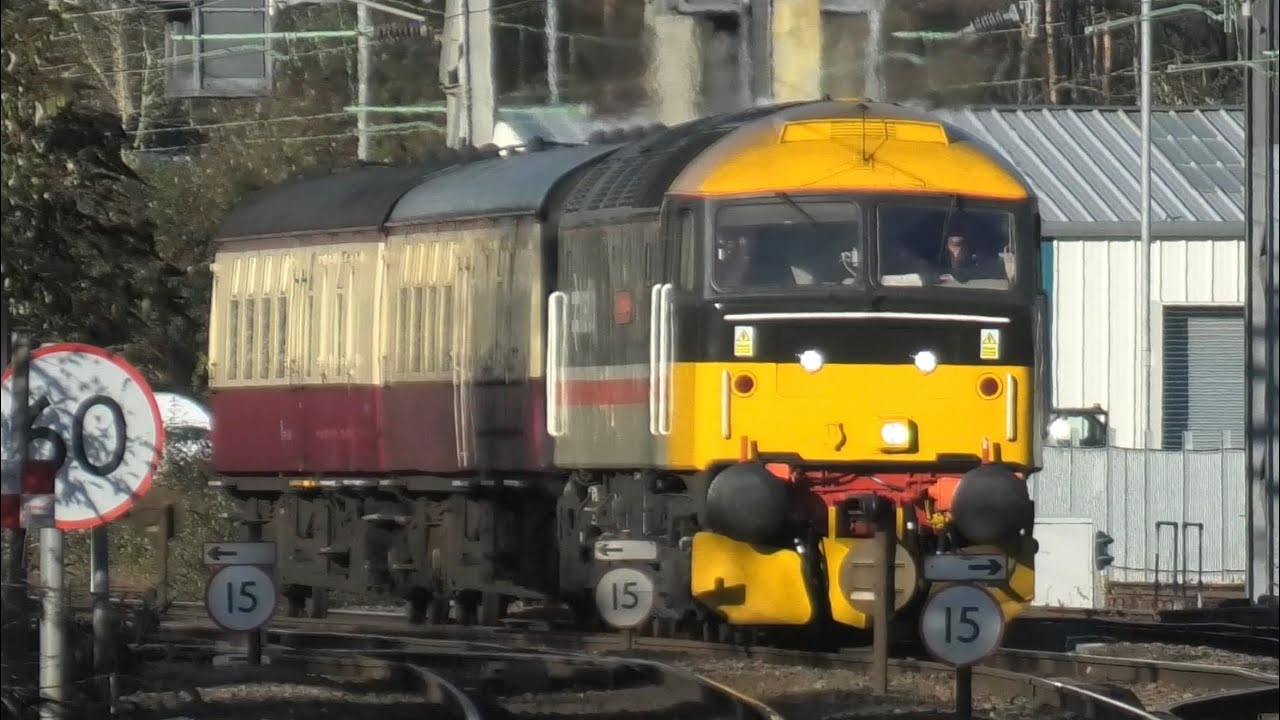 Fantastic Few Hours at Stoke-on-Trent and Stafford Freight/Passenger Trains November 25th 2025 