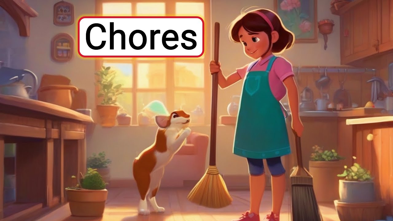 Improve Your English (Chores) | English Listening Skills - Speaking Everyday