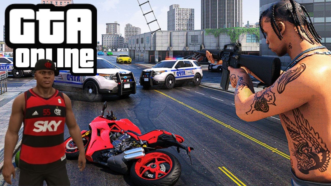 Vamos jogar GTA V Online de Xbox 360