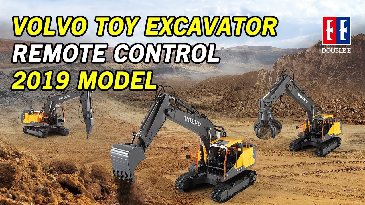 Toy Excavator Remote Control Double Eagle | Volvo Replica!! (2019 Model)