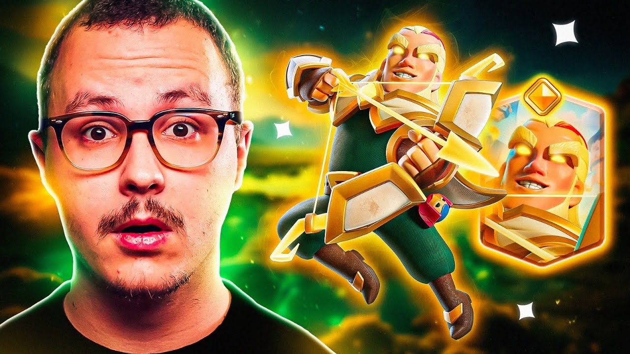 Le héros archer magique arrive dans clash royale !