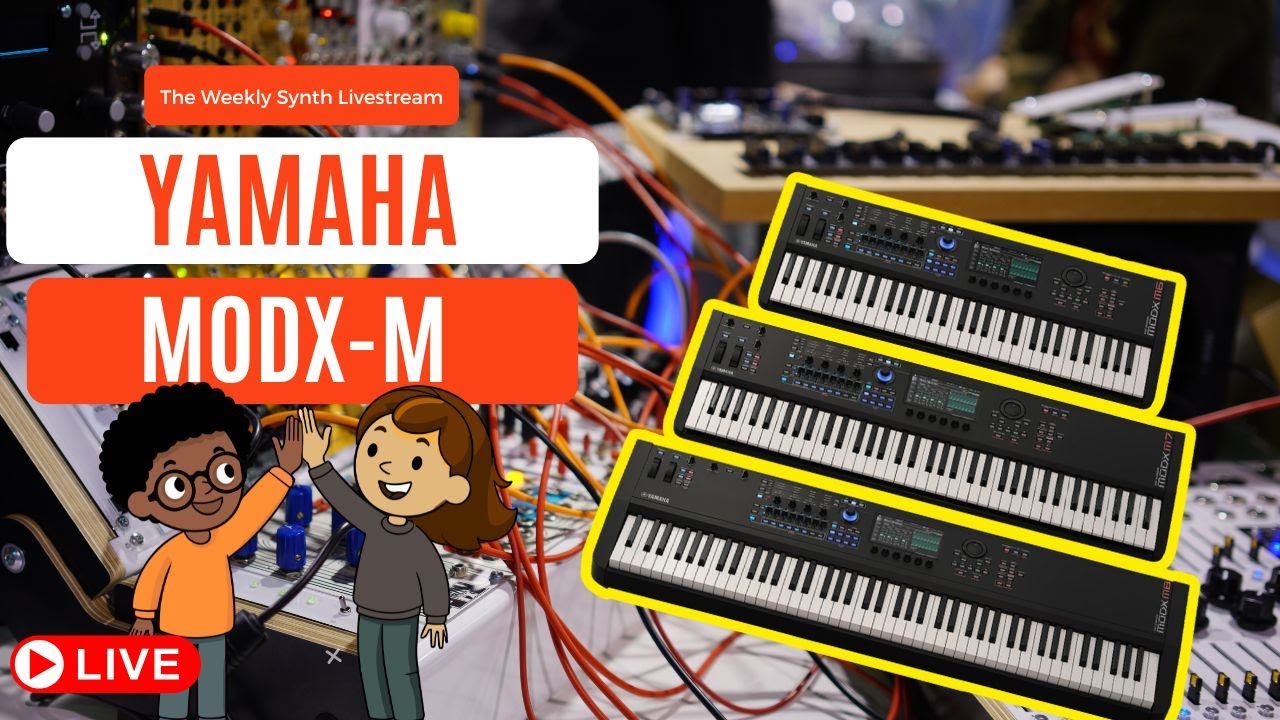 YAMAHA MODX M!! Talk — еженедельный подкаст-синтезатор в прямом эфире — с Отумн Гард