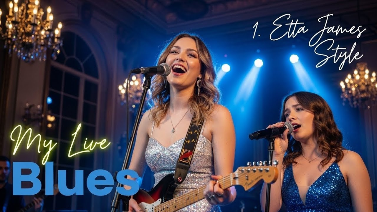Etta James Inspired Deep Blues with B.B. King Feel