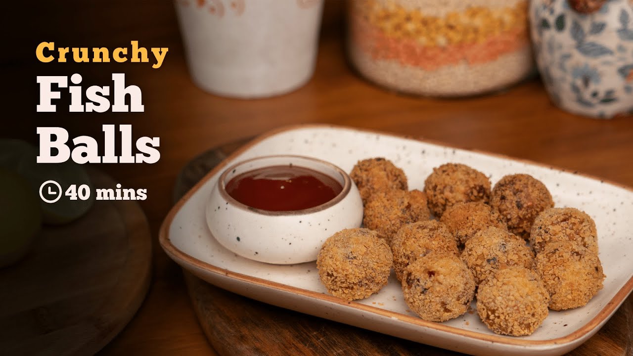 Home-made Fish Balls Recipe | Simple & Quick Snack Recipe | Tasty Fish Balls | Cookd