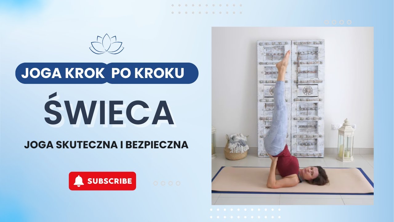 POZYCJA ŚWIECA | Joga Krok po Kroku (bezpieczna technika)