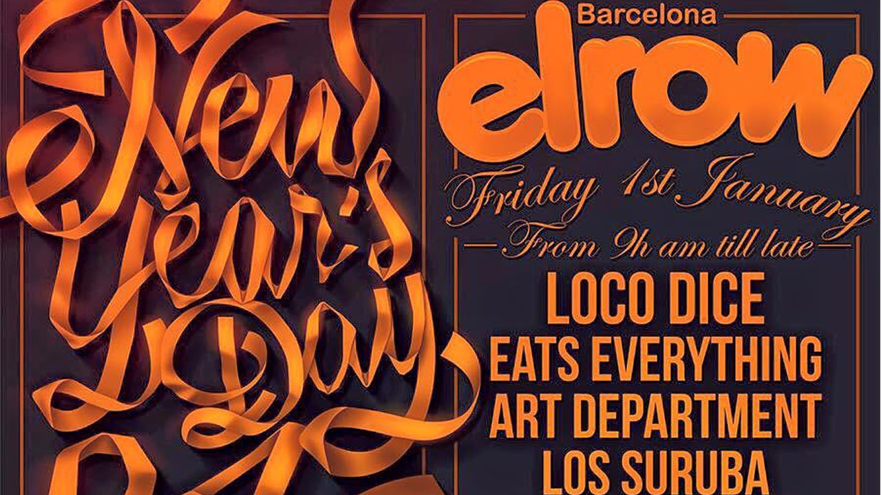 Los Suruba @ El Row, Barcelona (New Year's Day 2016)