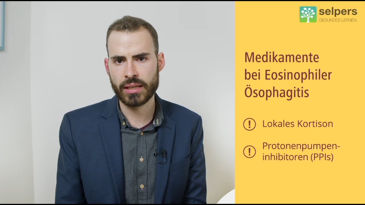 Eosinophile &Ouml;sophagitis - welche Medikamente gibt es? (Experte erkl&auml;rt)