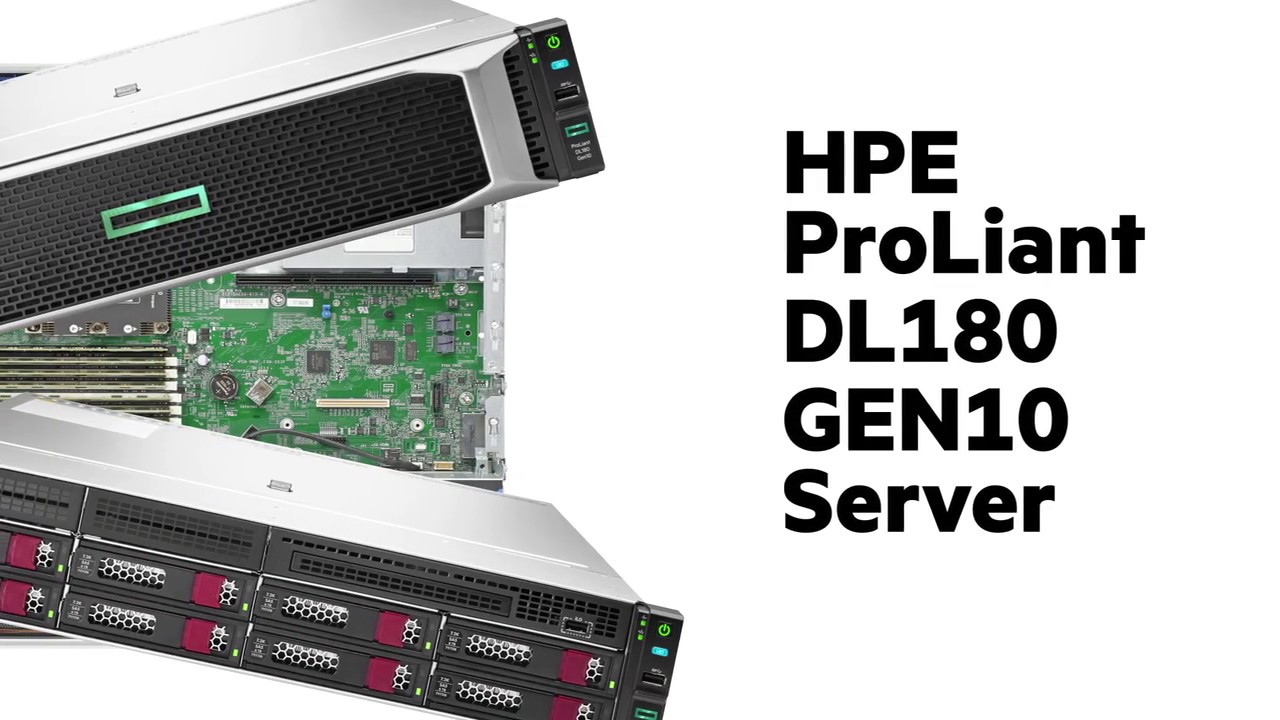 Introducing the Value Rack Servers: HPE ProLiant DL160 and DL180 Gen10 Servers