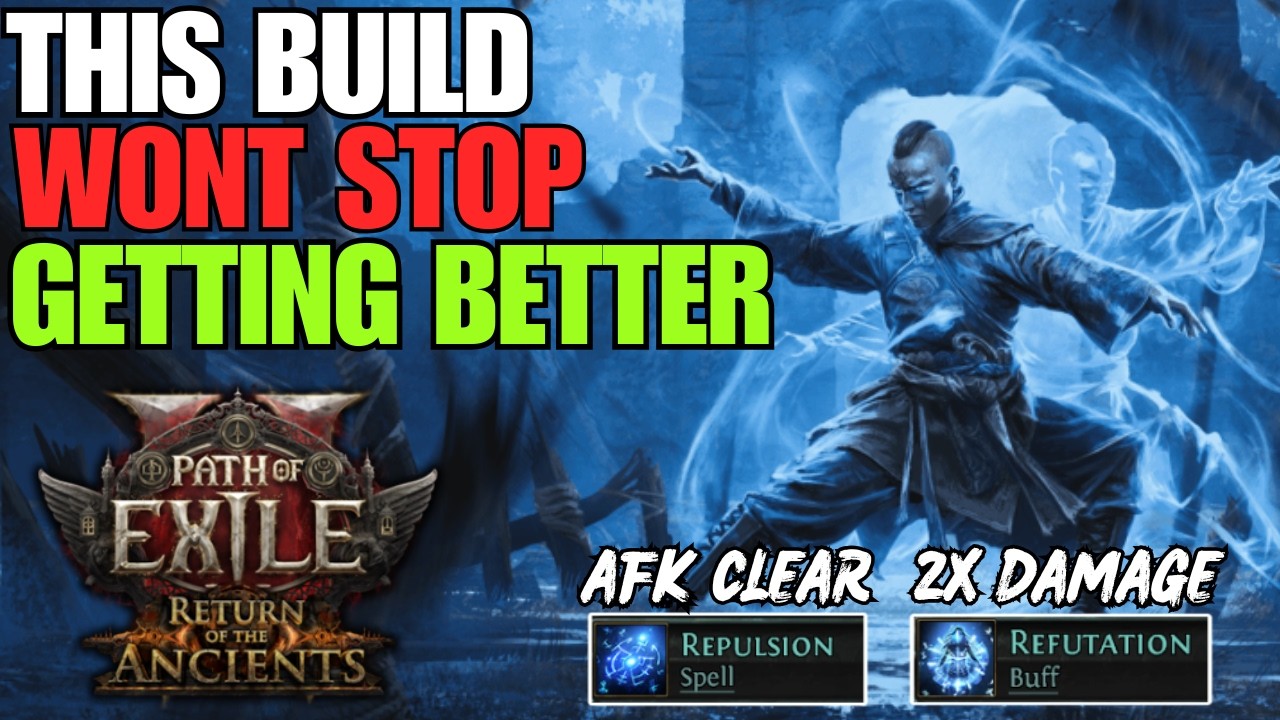 POE 2 Hollow Form Monk просто не перестает становиться лучше!