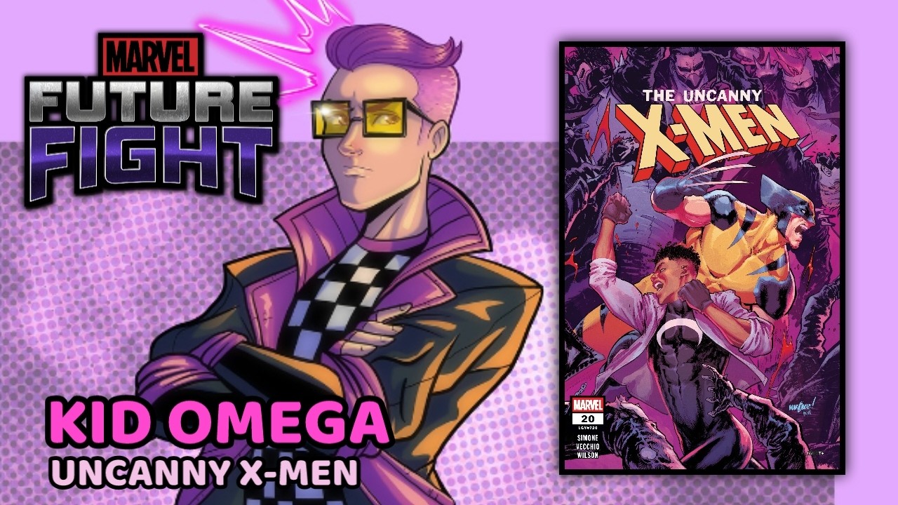 MARVEL FUTURE FIGHT V11.7.0....NUEVO UNIFORME...KID OMEGA...UNCANNY X MEN.