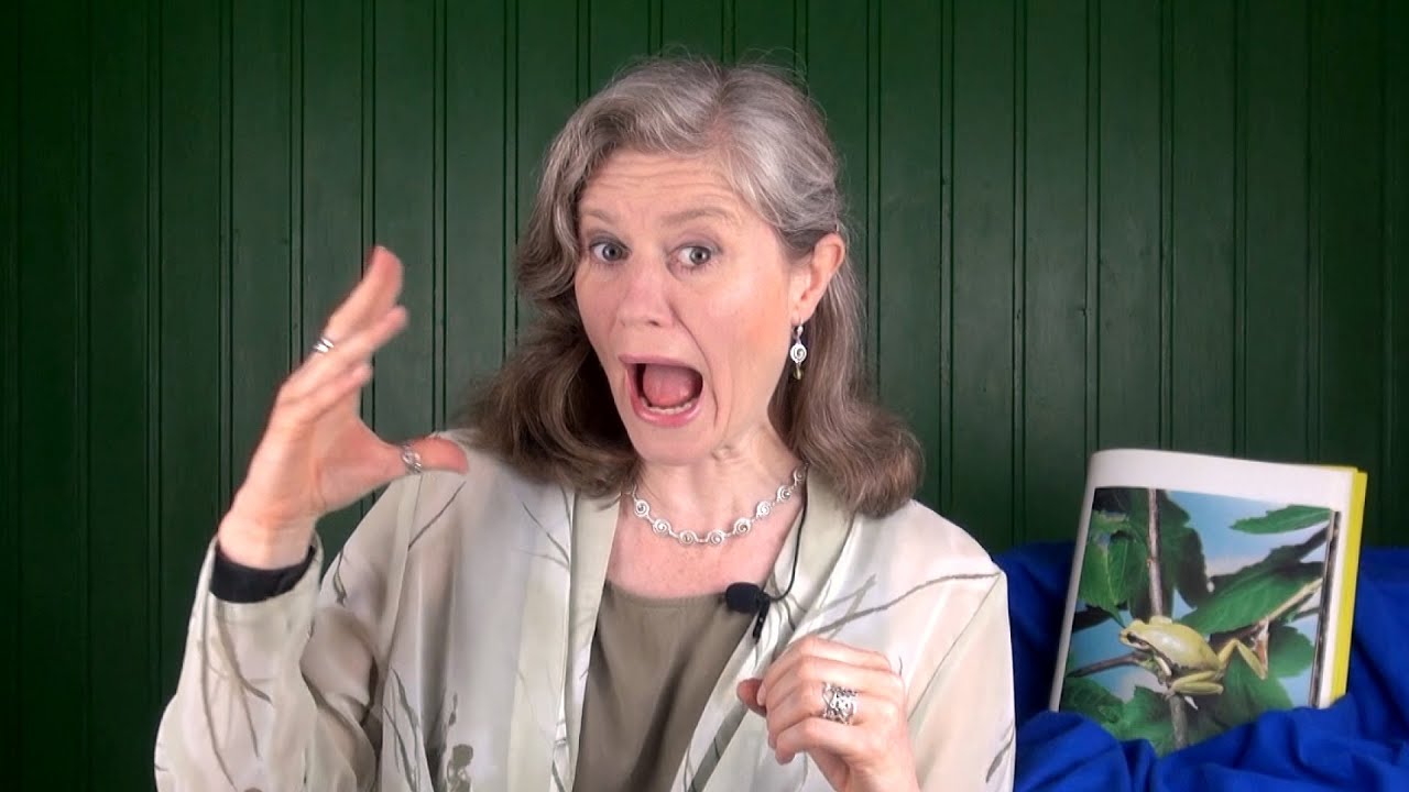 Marion erzählt vom Quaken der Frösche