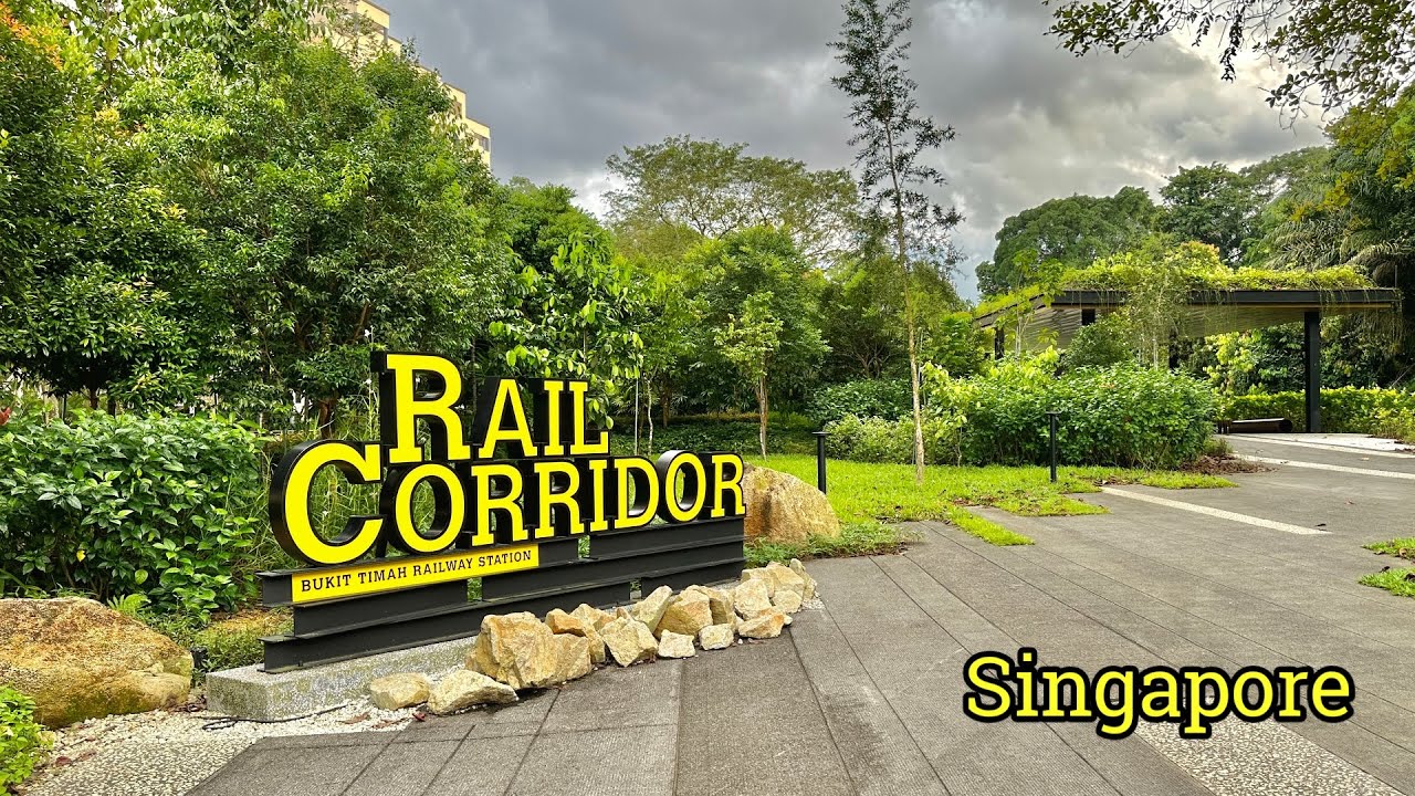 СИНГАПУР: ЖЕЛЕЗНОДОРОЖНЫЙ КОРИДОР БУКИТ-ТИМАХ - Железнодорожная станция - Пешеходная экскурсия