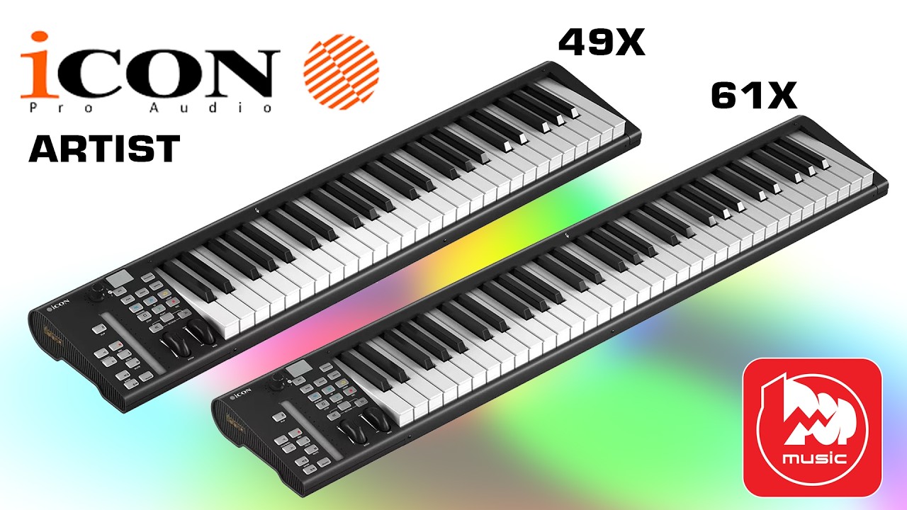 MIDI-клавиатуры Icon Artist 49X и Artist 61X