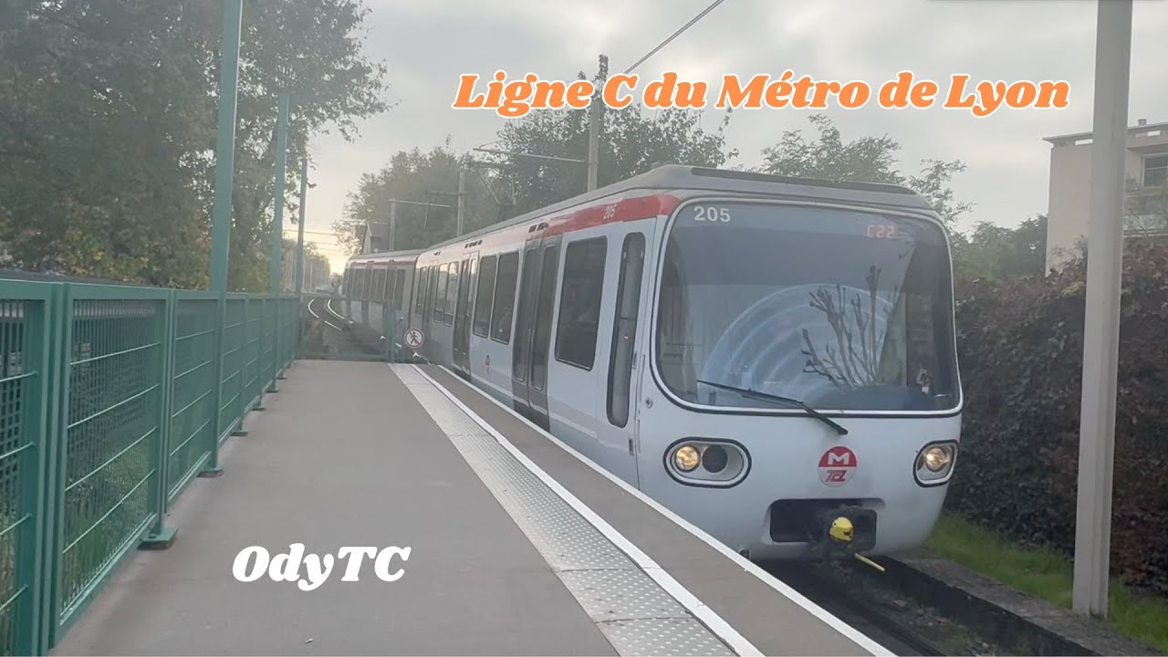 Ligne C du Métro de Lyon (TCL)