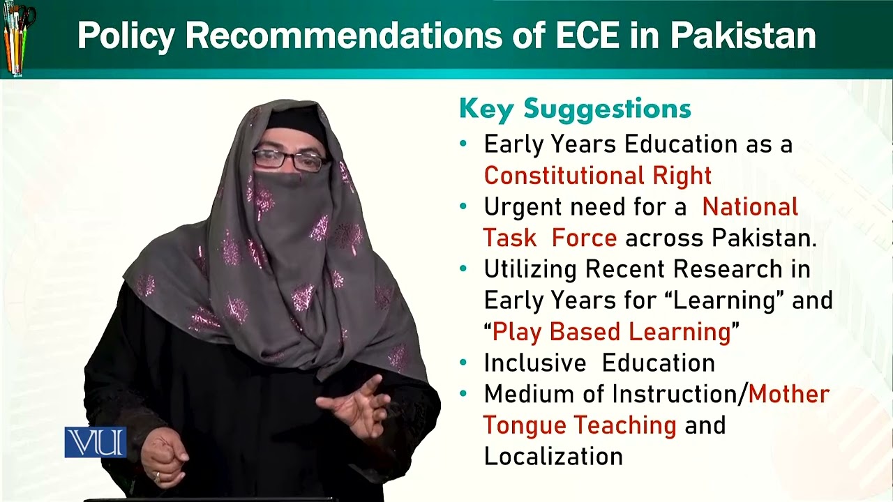 Policy Recommendations of ECE  | Trends and Issues in Early Childhood Education | ECE402_Topic029