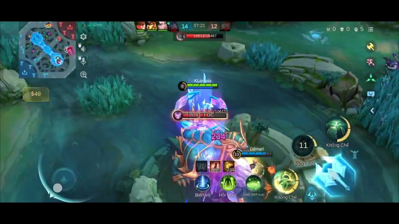 Mới tập chơi game
