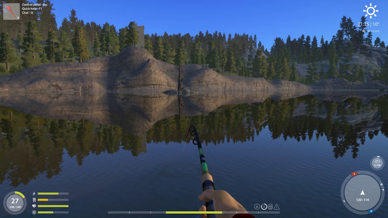 RF4 Dropshot rig Kuori Lake