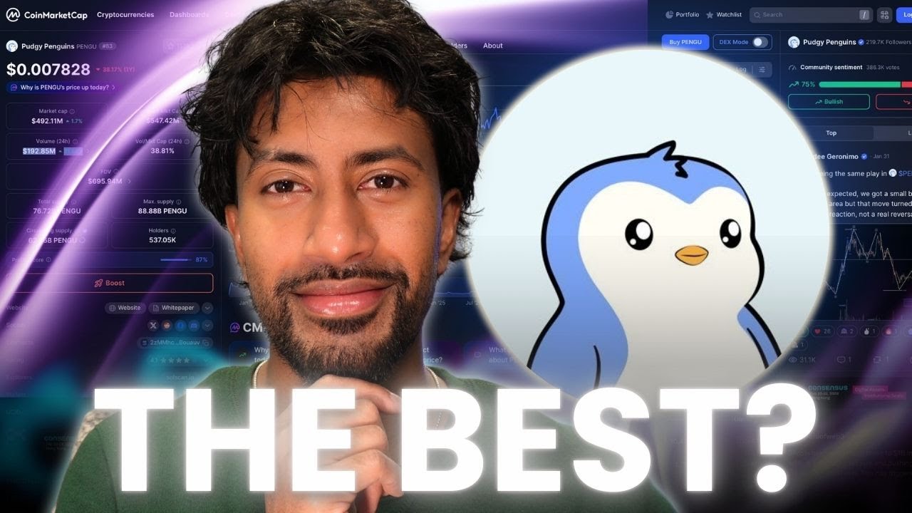 $PENGU WILL MELT FACES IN 2026? BEST SOLANA MEME COIN?