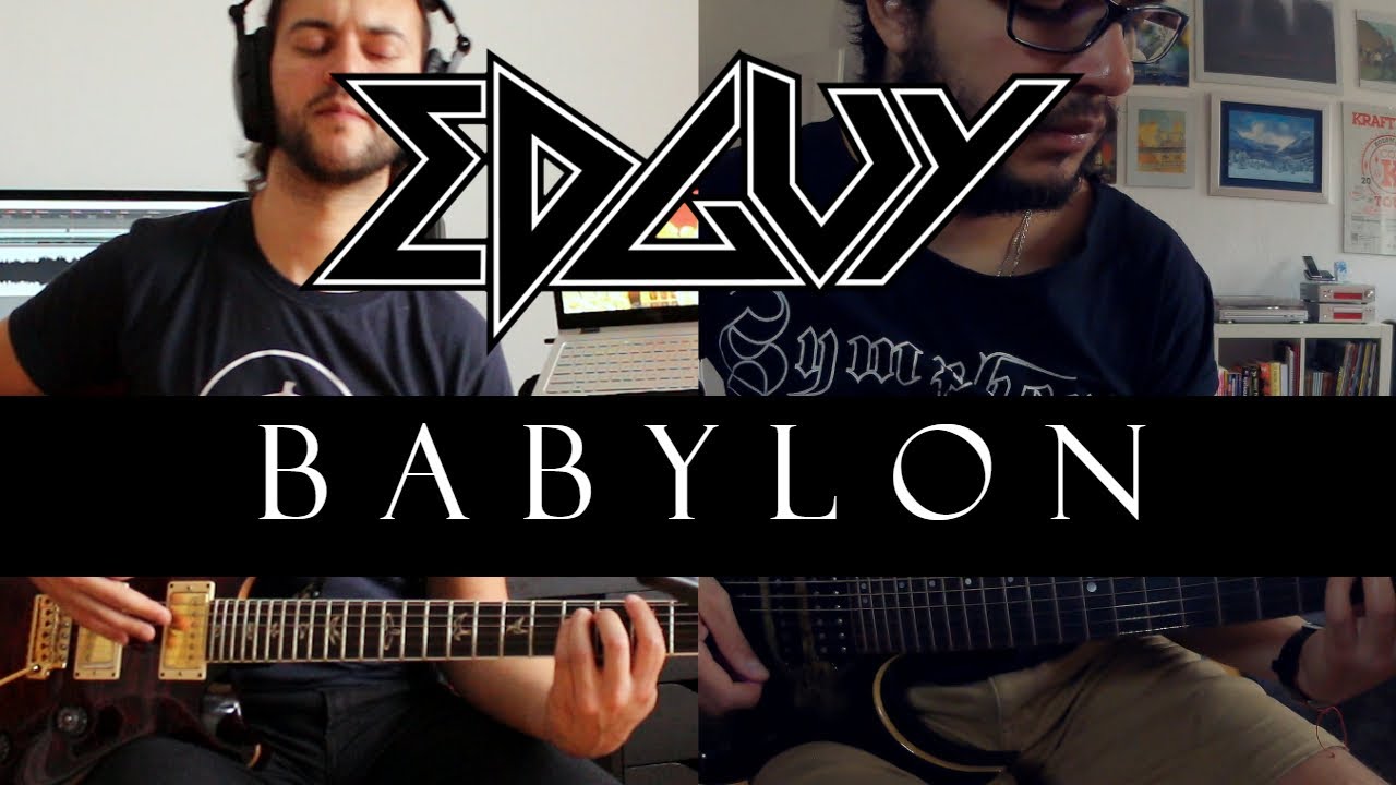 Edguy - Babylon | Guitar Cover Duo by Carlos Chavez and Carlos Onofre
