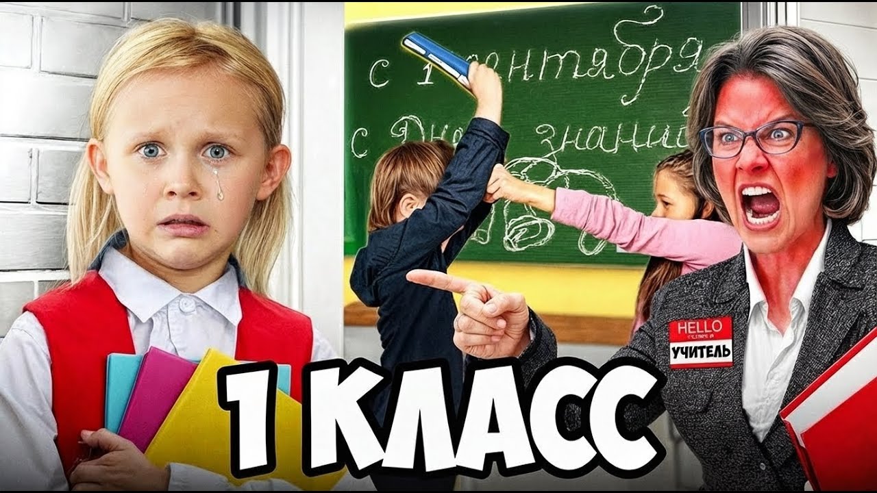ВАСЬКА ПОШЛА В ШКОЛУ! Как прошел первый месяц?